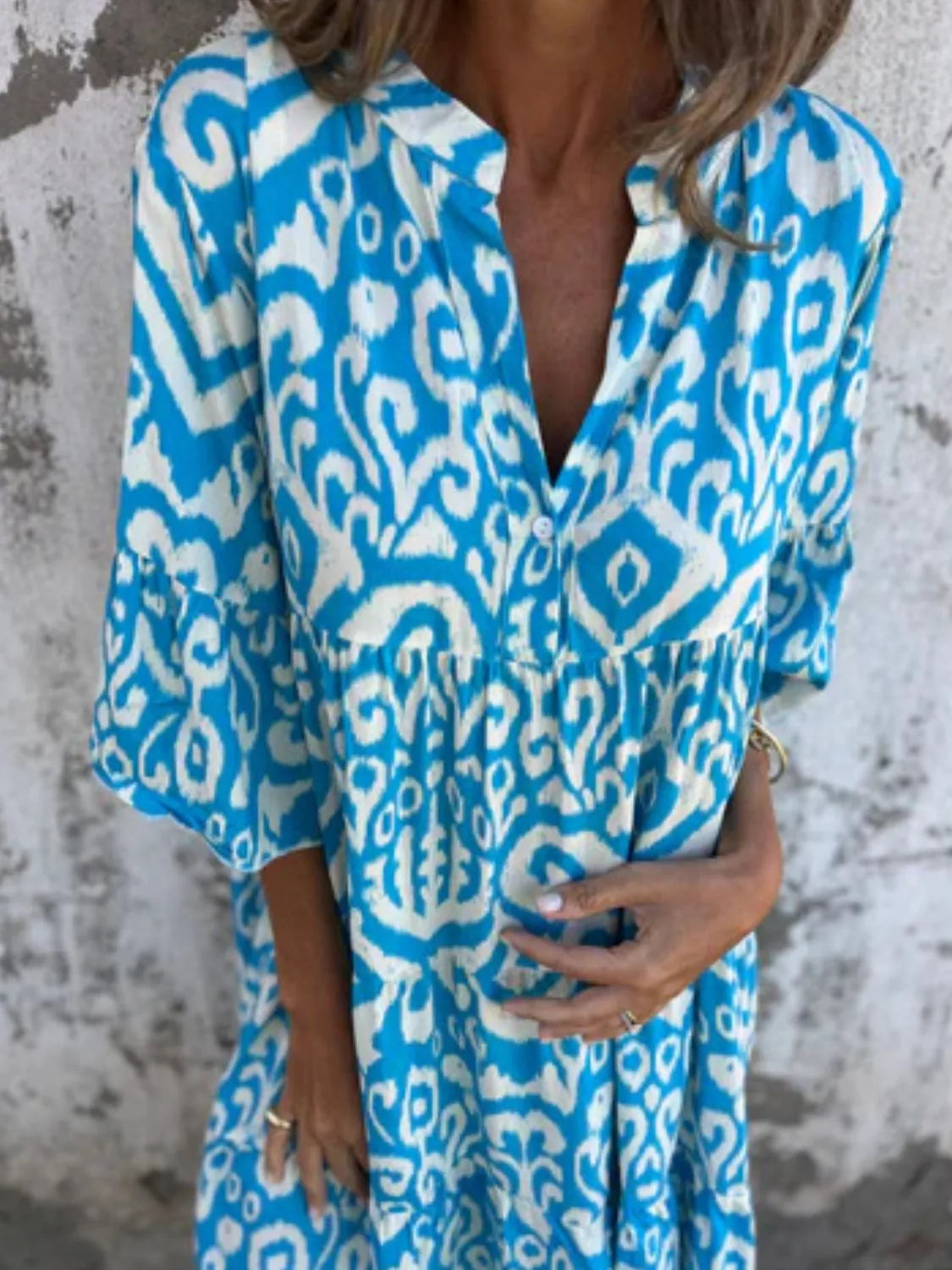 Lea – Women Floral Print Summer Dress - Image 22