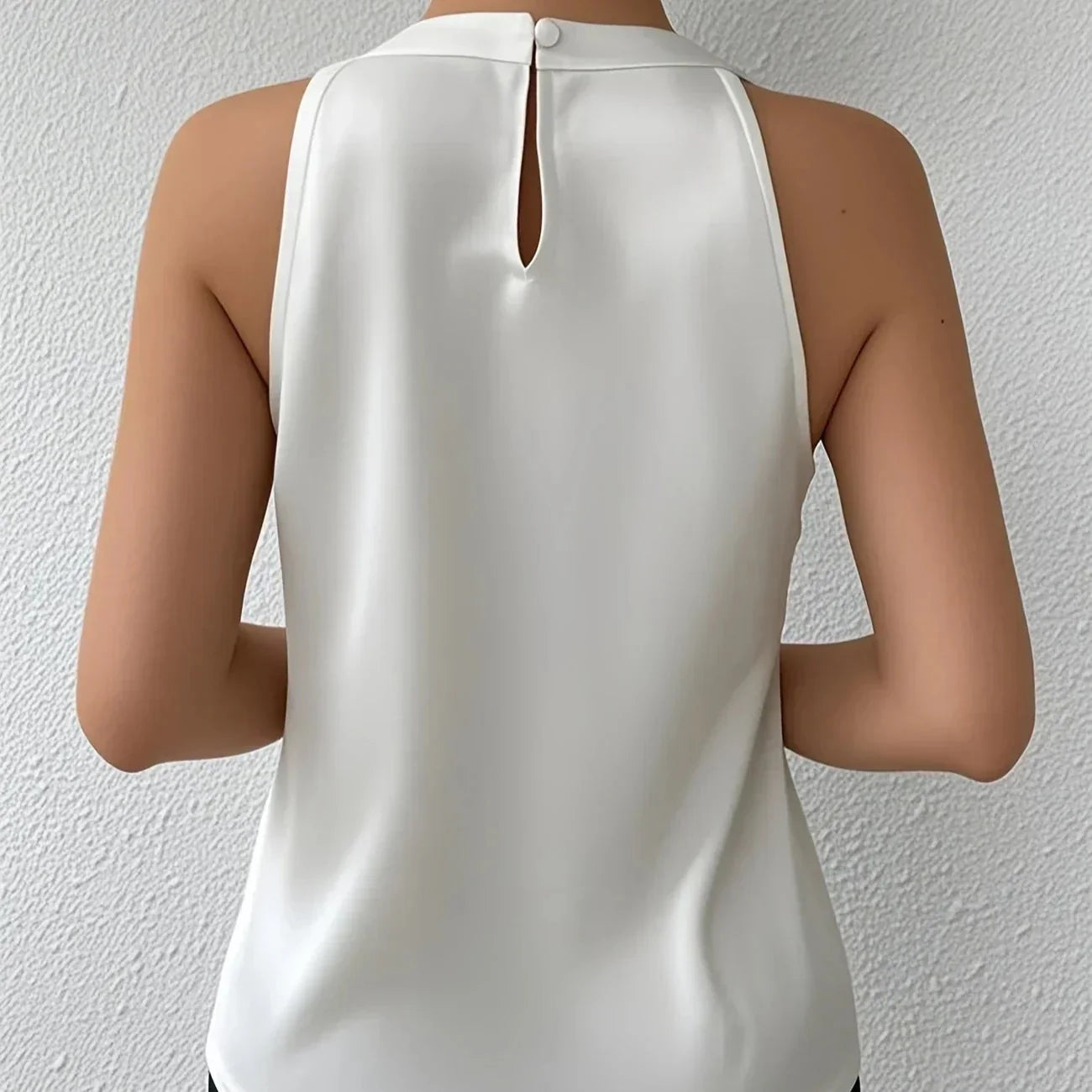 Sophie – Elegant Halter Neck Blouse - Image 3