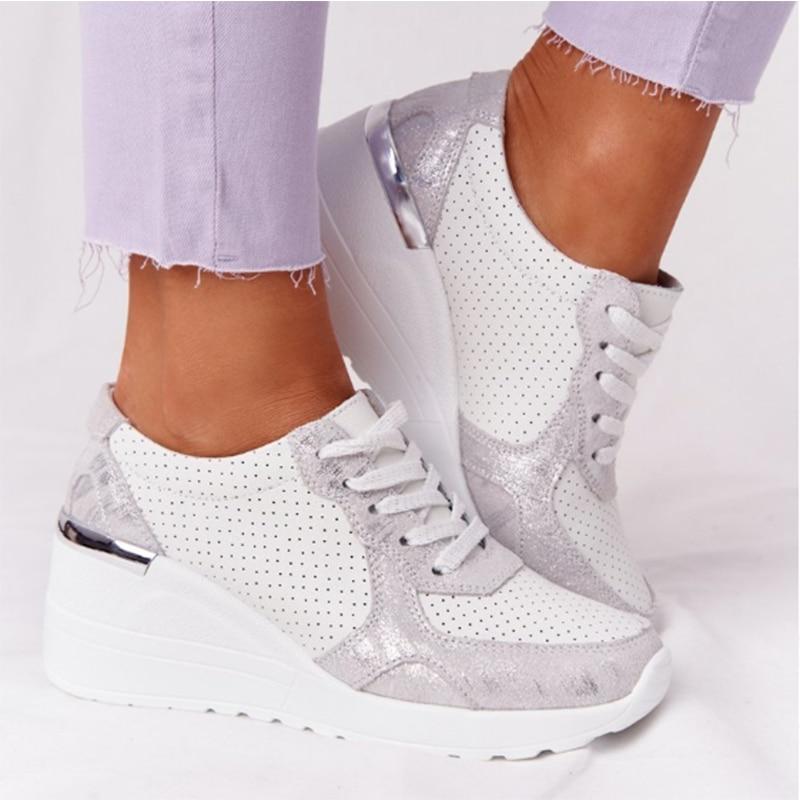 Clara – Orthopädischer Keilabsatz Sneaker