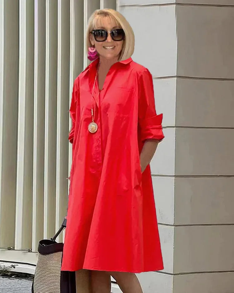 Luisa – Chic and Elegant Shirt Dress - Image 7