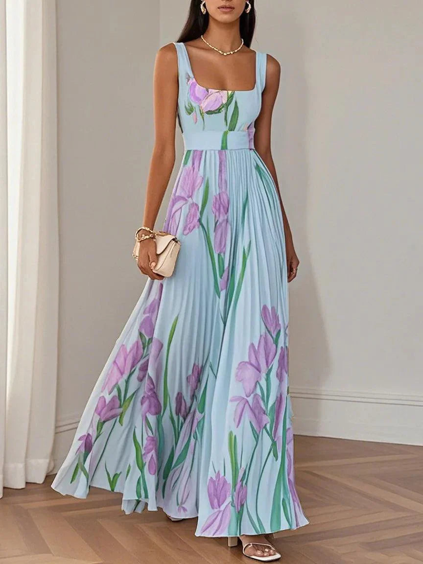 Lieselotte – Women Floral Print Maxi Dress - Image 3