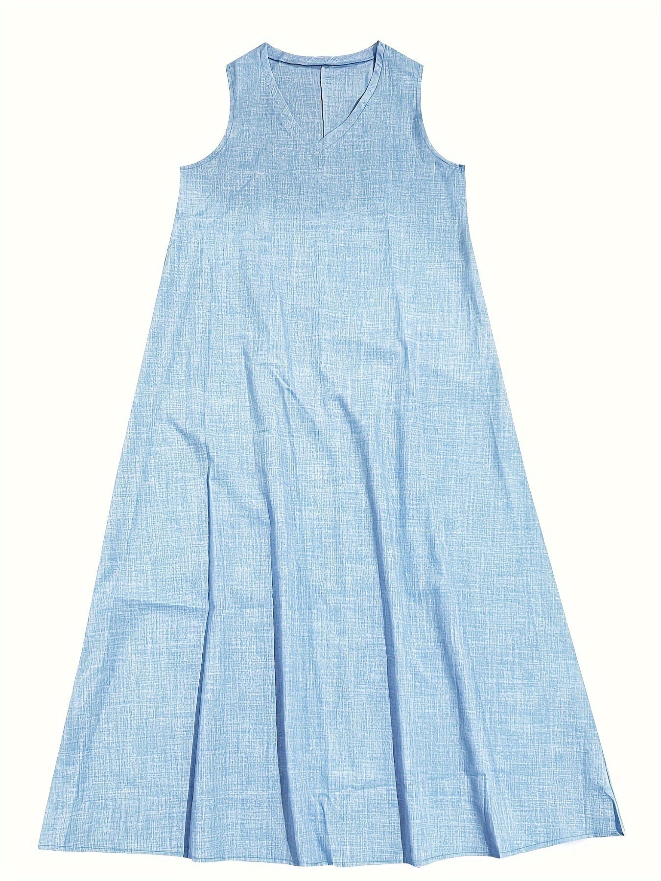 Marie – Elegant Women's Linen Maxi Dress for Women - Image 8