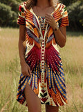 Carina – Trendy Ethnic Summer Dress for Women - Image 2