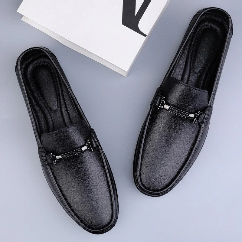 Harvey – Stylish Genuine Leather Loafers for Men - Image 14