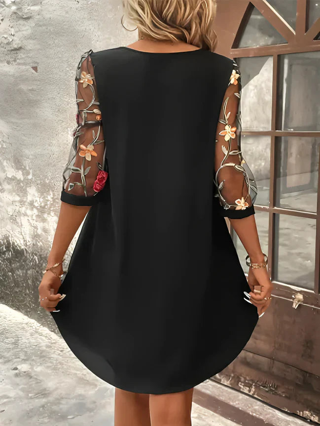 Stefanie – Women's Floral Shirt Dress - Image 3