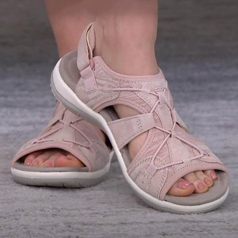Mila – Women Casual Velcro straps Sandals - Image 16
