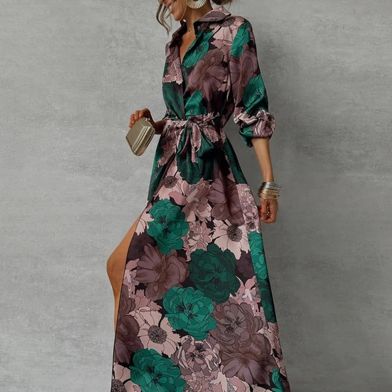 Amelie – Elegant Floral Maxi Dress for Women - Image 2