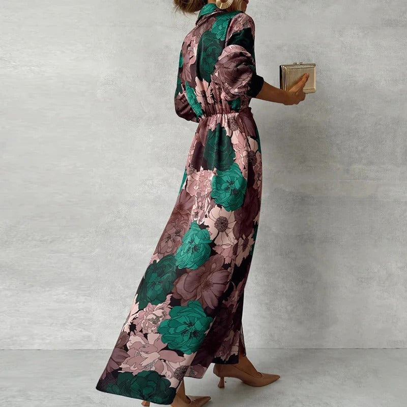 Amelie – Elegant Floral Maxi Dress for Women - Image 3