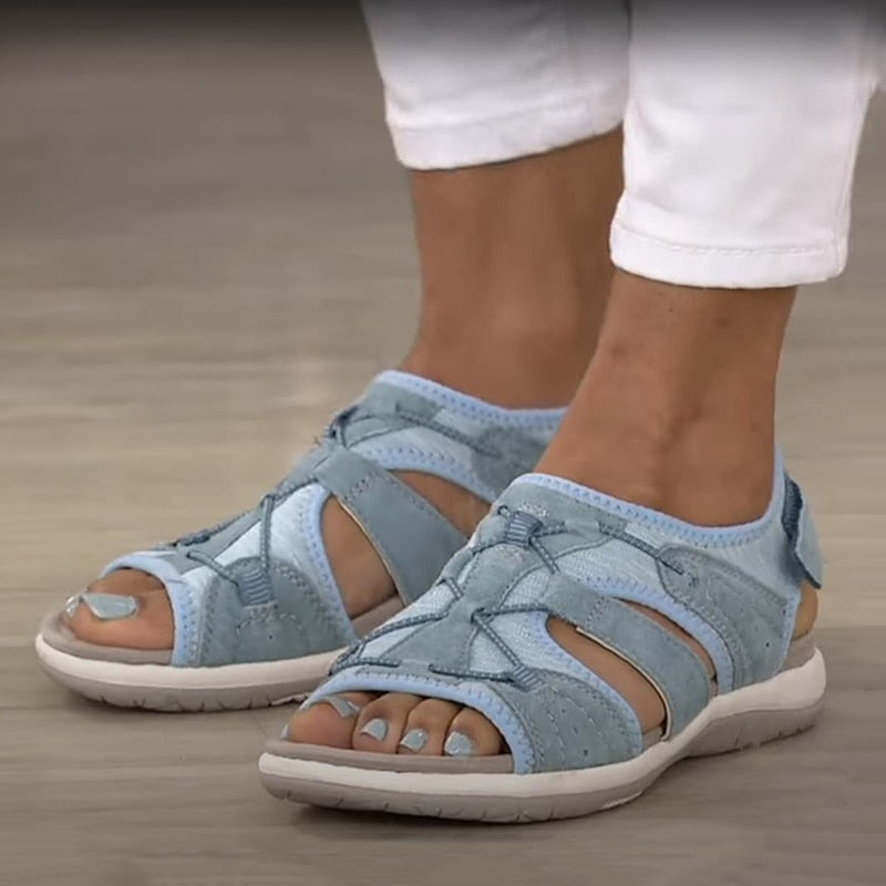 Mila – Women Casual Velcro straps Sandals - Image 12