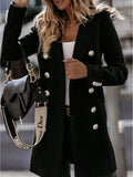 Double-breasted ladies’ jacket with a fitted cut and elegant buttons - J&B; - 1 - London-stylehouse.com