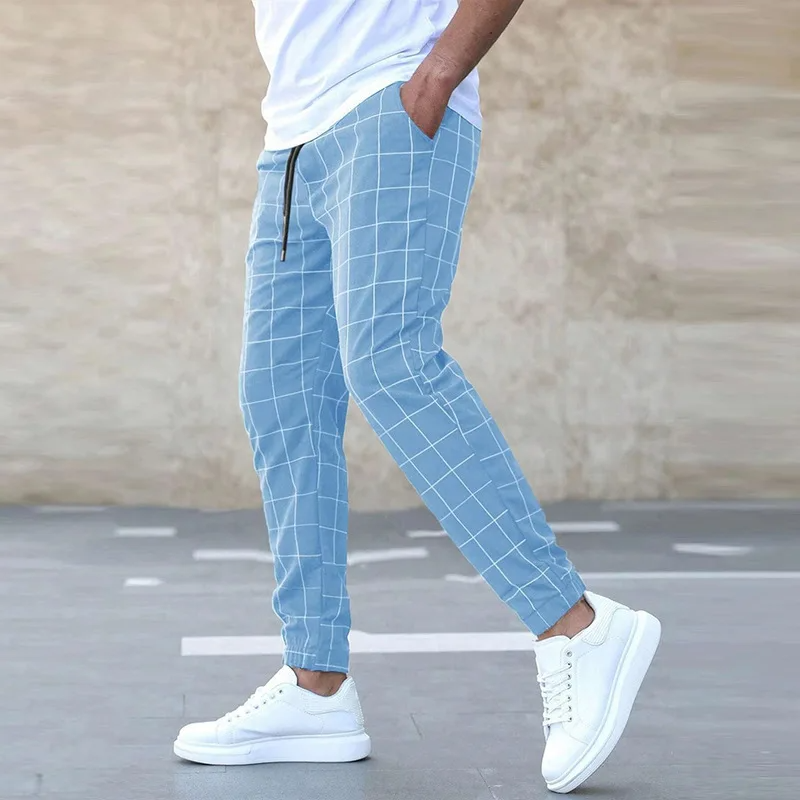 Elias – Crossmark Checkered Jogger - Image 2