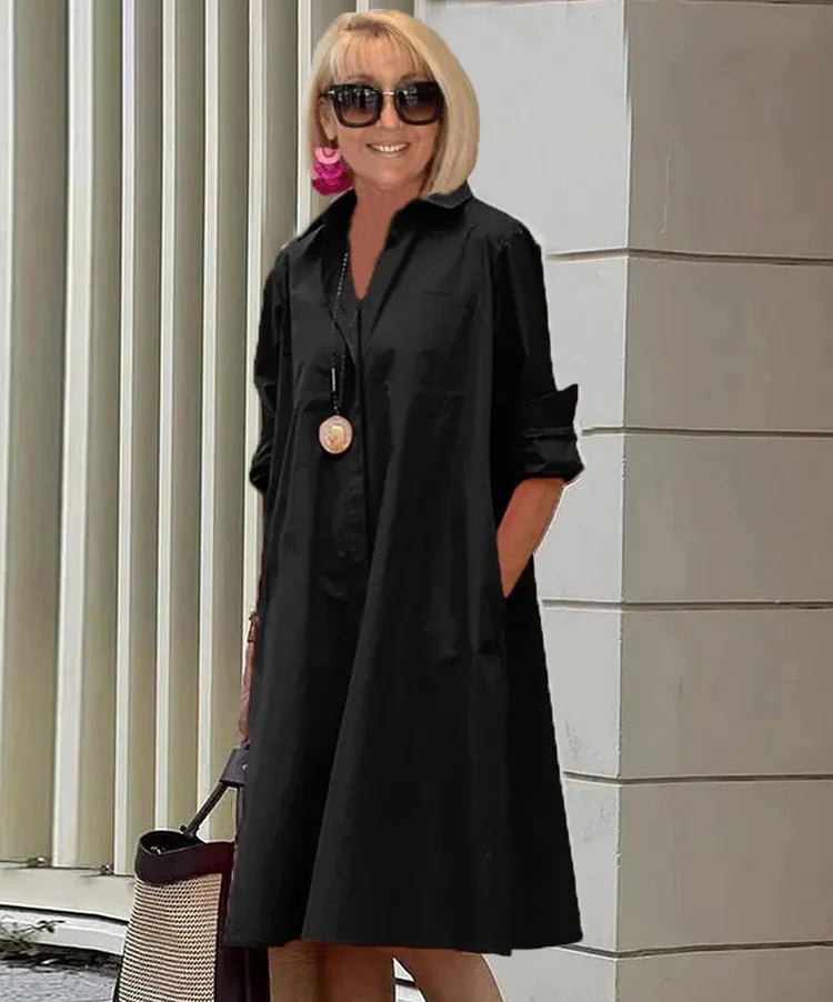 Luisa – Chic and Elegant Shirt Dress - Image 4