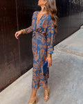Doreen – Women Floral A-Line Maxi  Dress - Image 1
