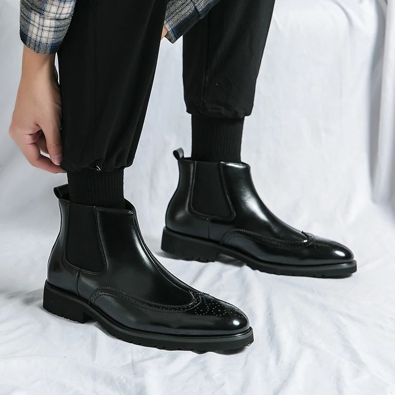 Louis – Genuine Leather Chelsea Boots - Image 18