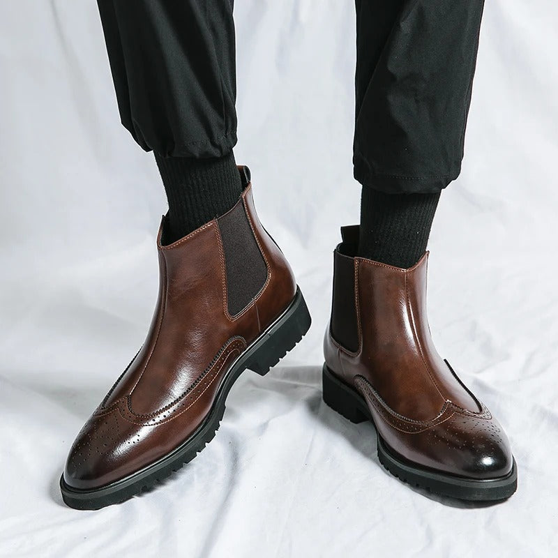 Louis – Genuine Leather Chelsea Boots - Image 10