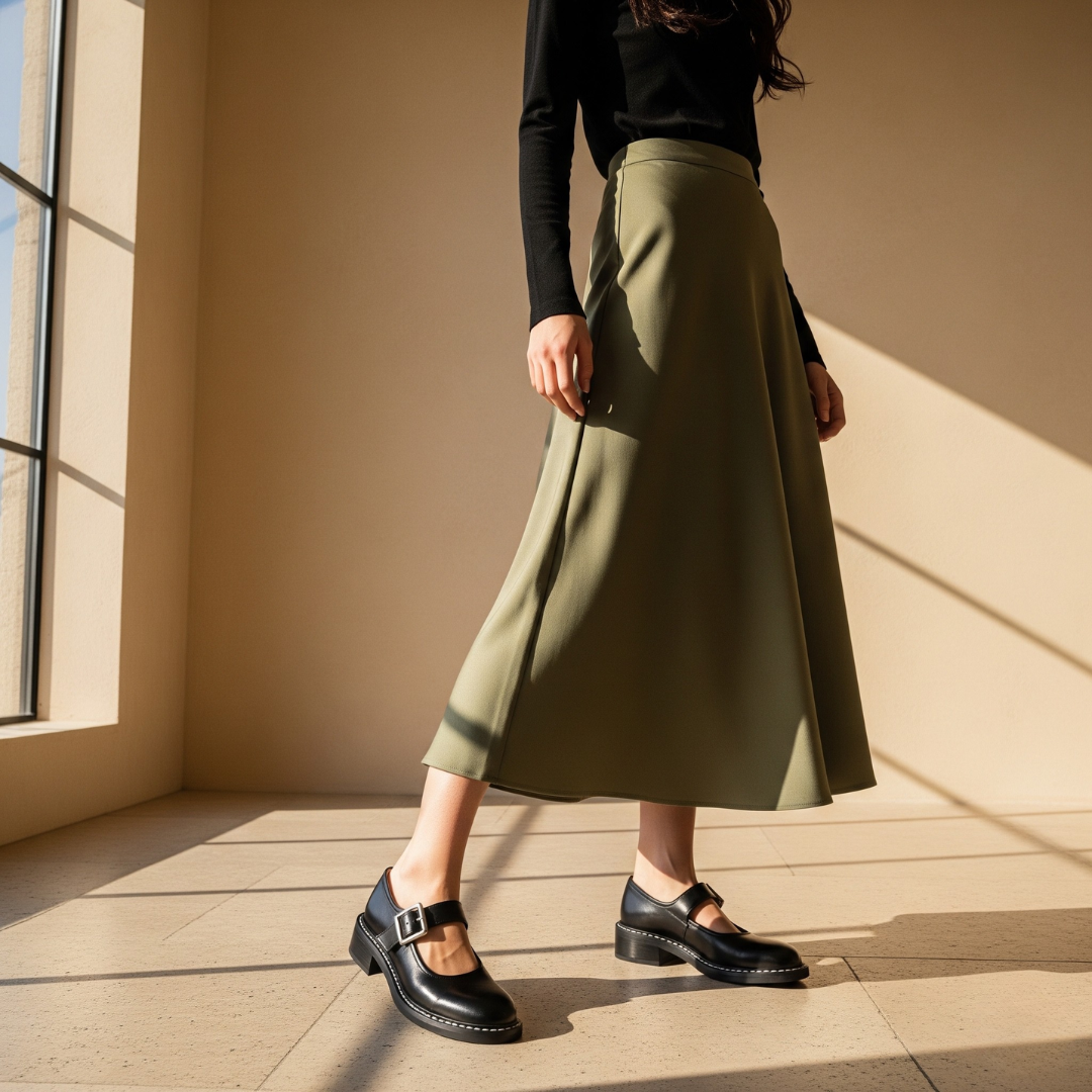 Lydia – Vintage Leather Mary Janes - Image 11