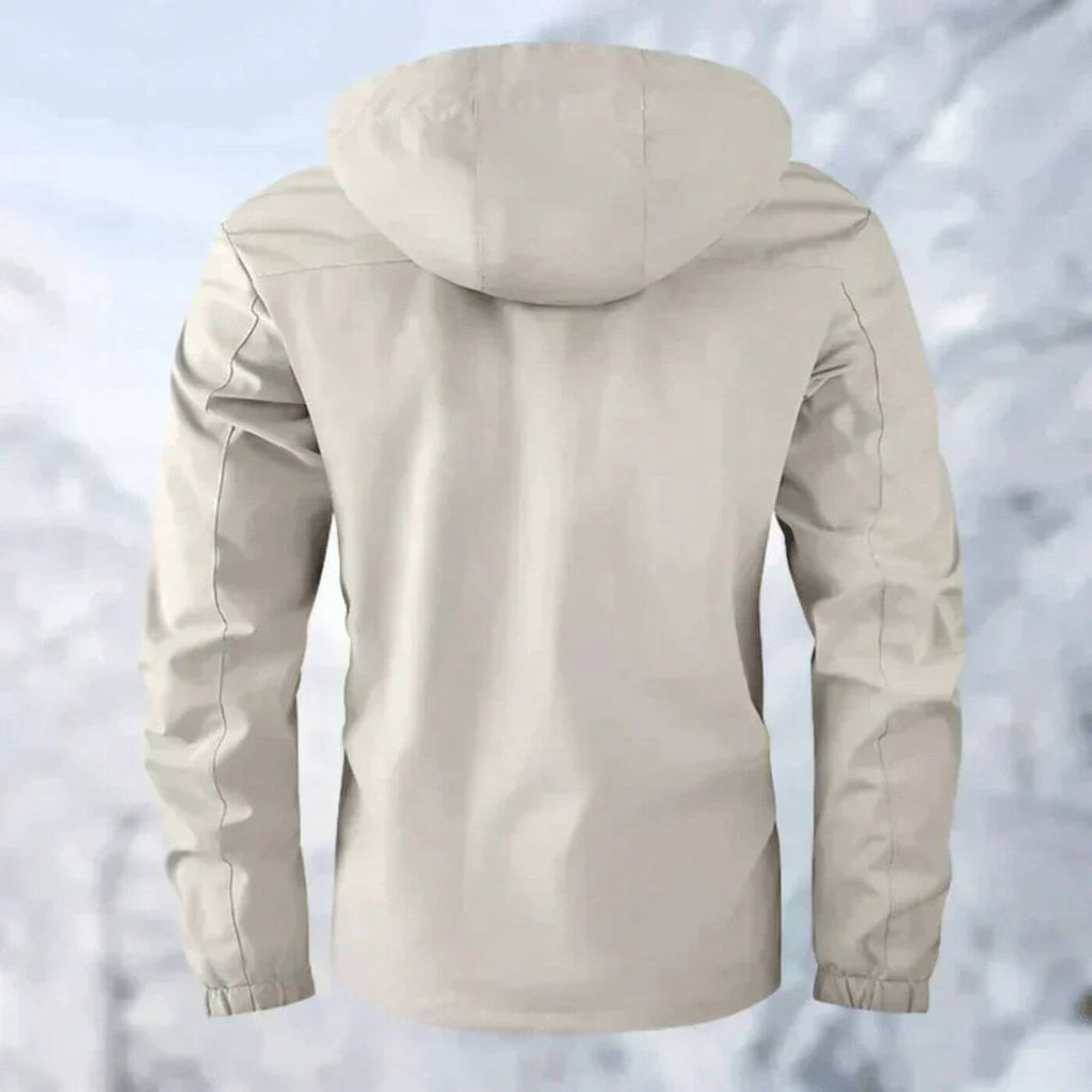 Herrenjacke mit Kapuze – Wasserdicht und Funktional - J&B - 5 - Atelier-Zofia