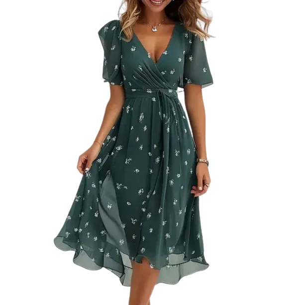 Sophie – Elegant Wrap Dress - Image 5