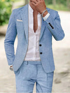 Walter – Men's Linen Two-Piece Suit - Image 4