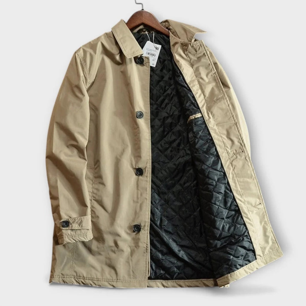 Modische Herrenjacke mit taillierter Passform und Knopfverschluss | A&Z - 3 - Atelier-Zofia