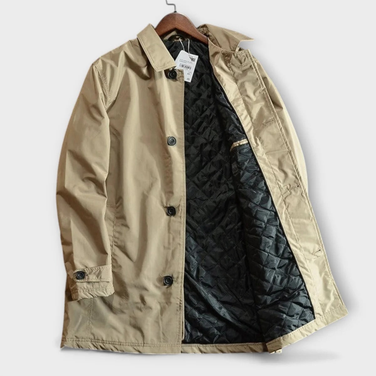 Modische Herrenjacke mit taillierter Passform und Knopfverschluss | A&Z - 3 - Atelier-Zofia