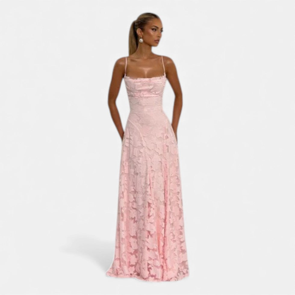 Amelia – Evening dress women with flared silhouette - Image 4
