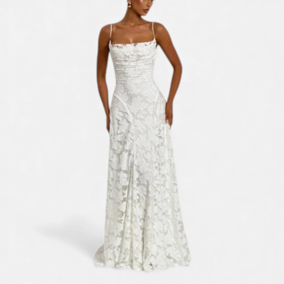 Amelia – Evening dress women with flared silhouette - Image 8