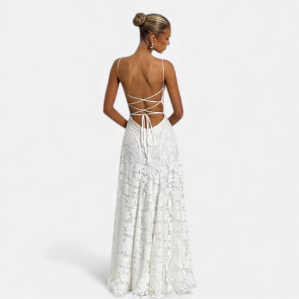 Amelia – Evening dress women with flared silhouette - Image 9