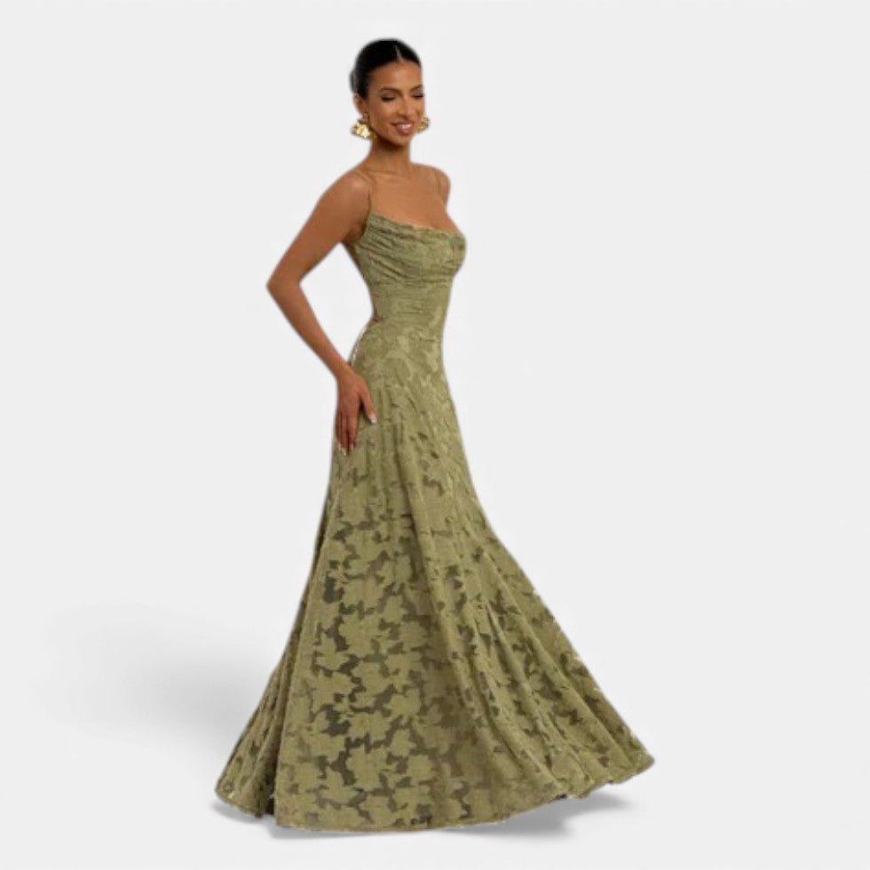 Amelia – Evening dress women with flared silhouette - Image 16