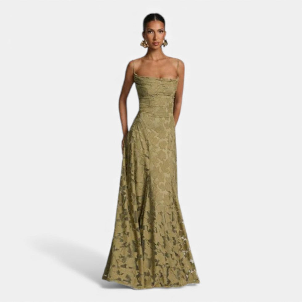 Amelia – Evening dress women with flared silhouette - Image 10
