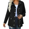 Damen Utility-Jacke im lässigen Stil mit Druckknopfverschluss | A&Z - 1 - Atelier-Zofia