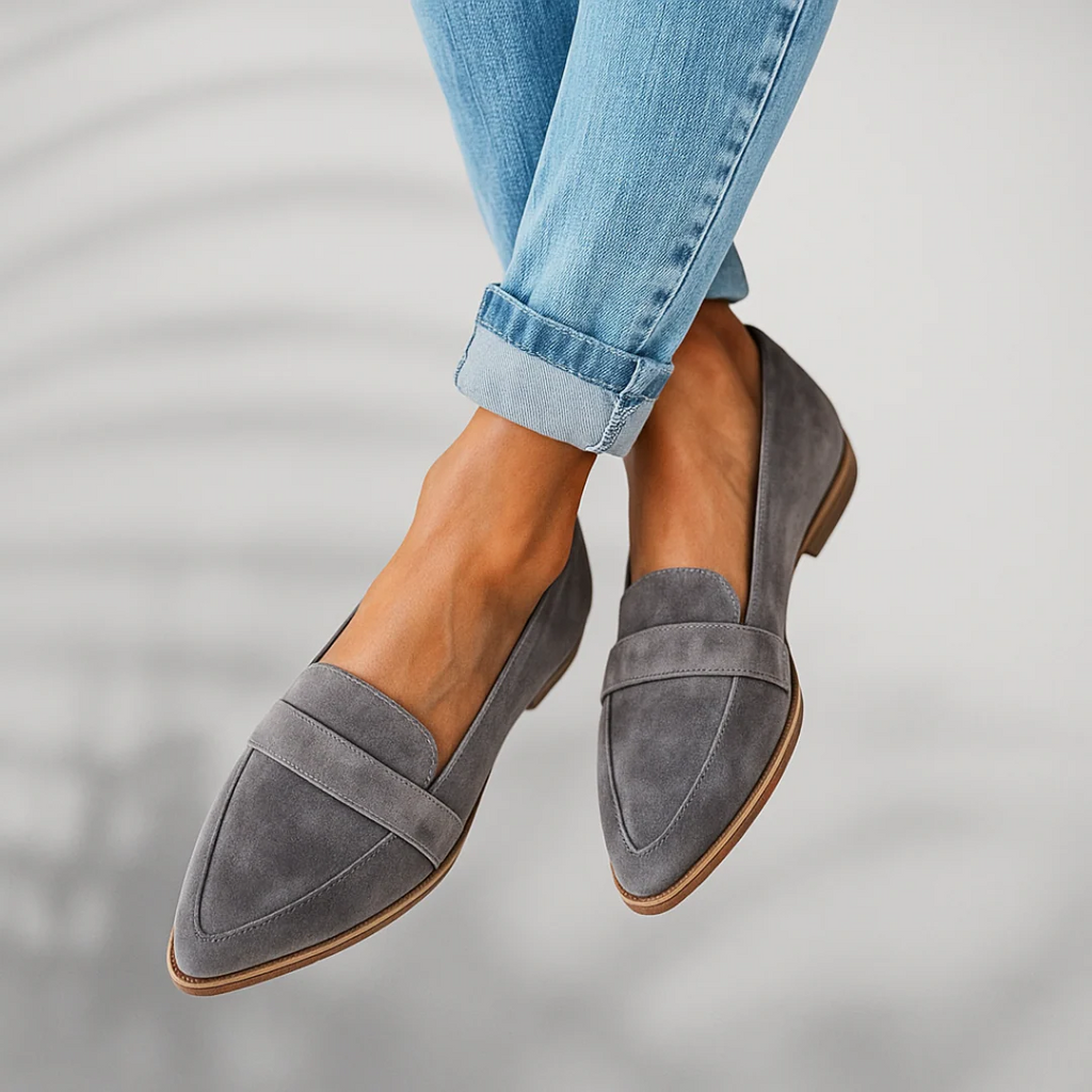Yvonne – Women Suede Slip-On Shoes - Image 5
