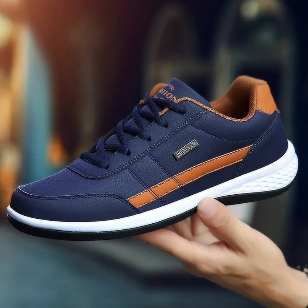 Oliver – Sneakers Men Leather and orthopedic - Image 6