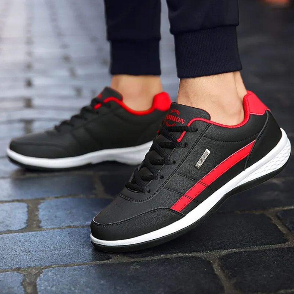 Oliver – Sneakers Men Leather and orthopedic - Image 2