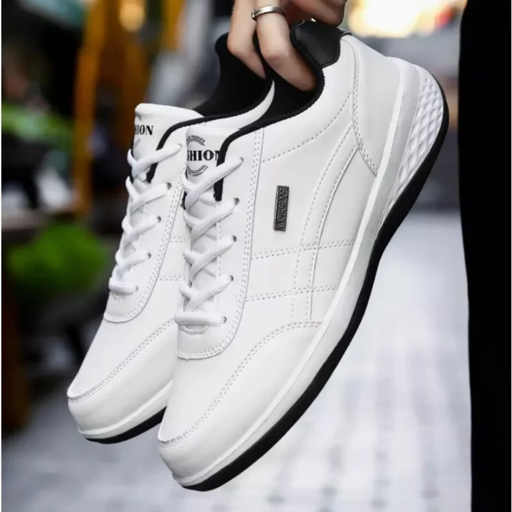Oliver – Sneakers Men Leather and orthopedic - Image 5