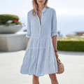 Hannah – Striped Summer Dress for Women - Image 1