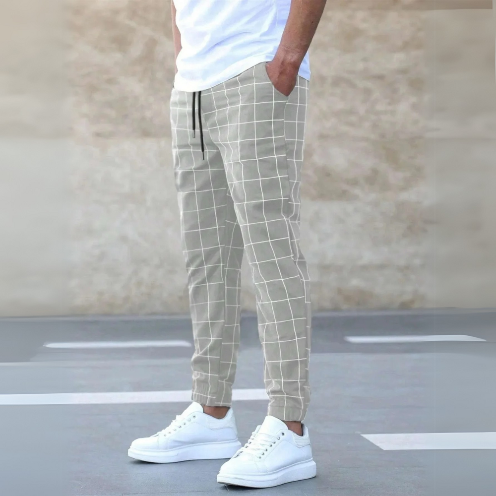 Elias – Crossmark Checkered Jogger - Image 5