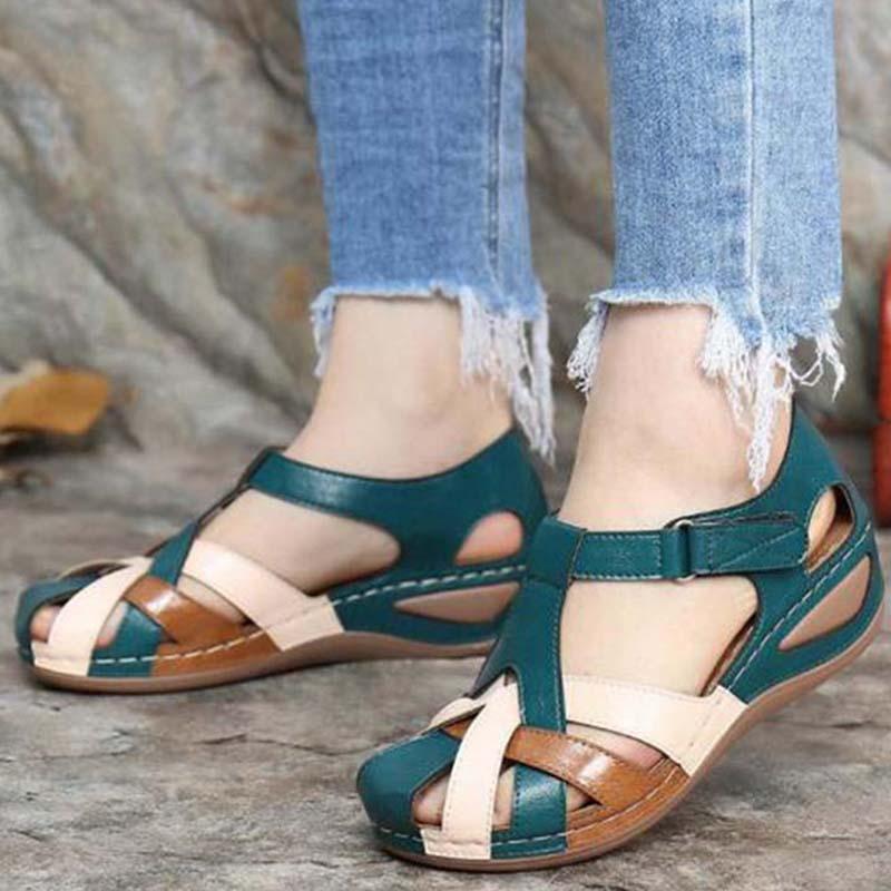 Hannah – Women's Vintage Orthopedic Sandals - Image 2