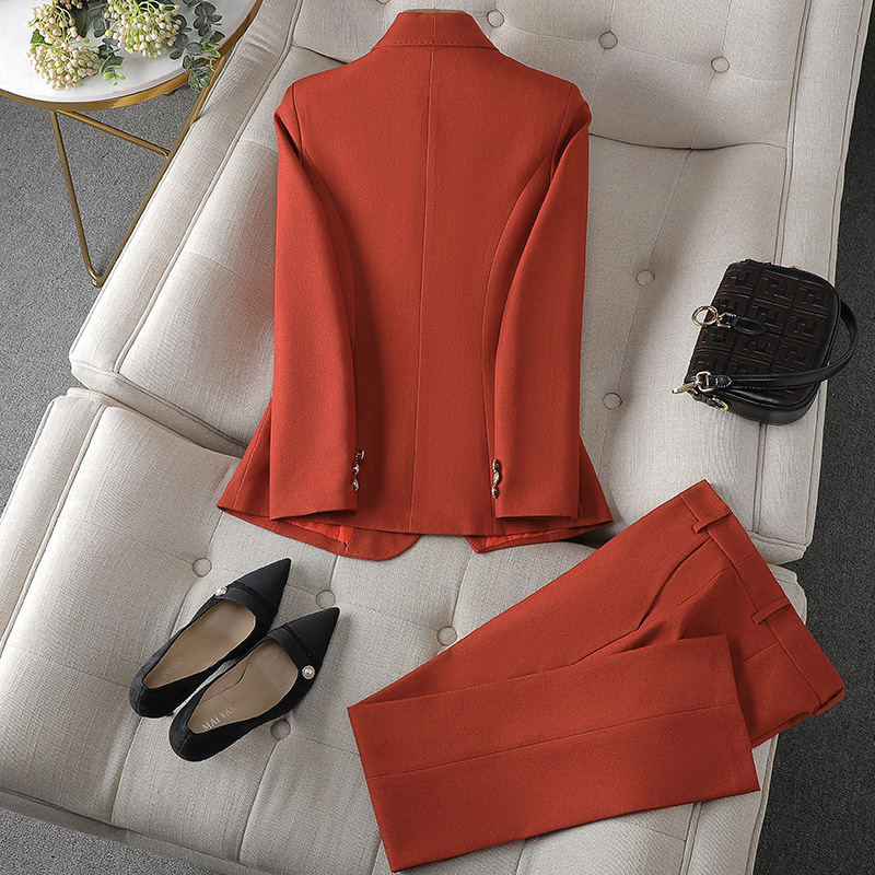 Annika – Elegant Women’s Blazer & Trousers Set - Image 2
