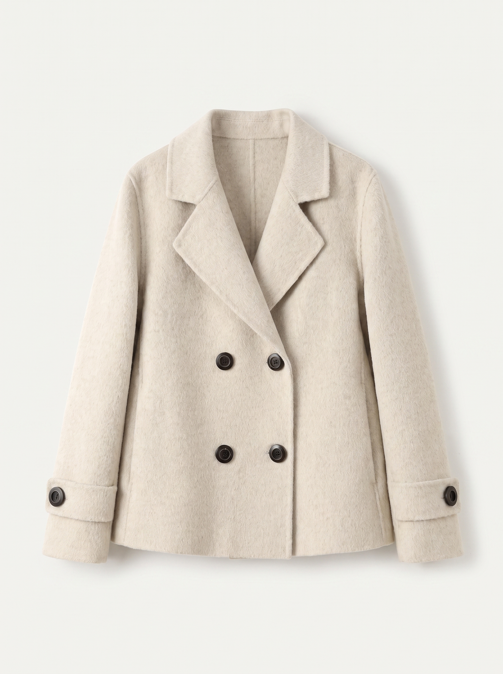 Zweireihige Damenjacke mit lässigem Schnitt - J&B - 5 - Atelier-Zofia