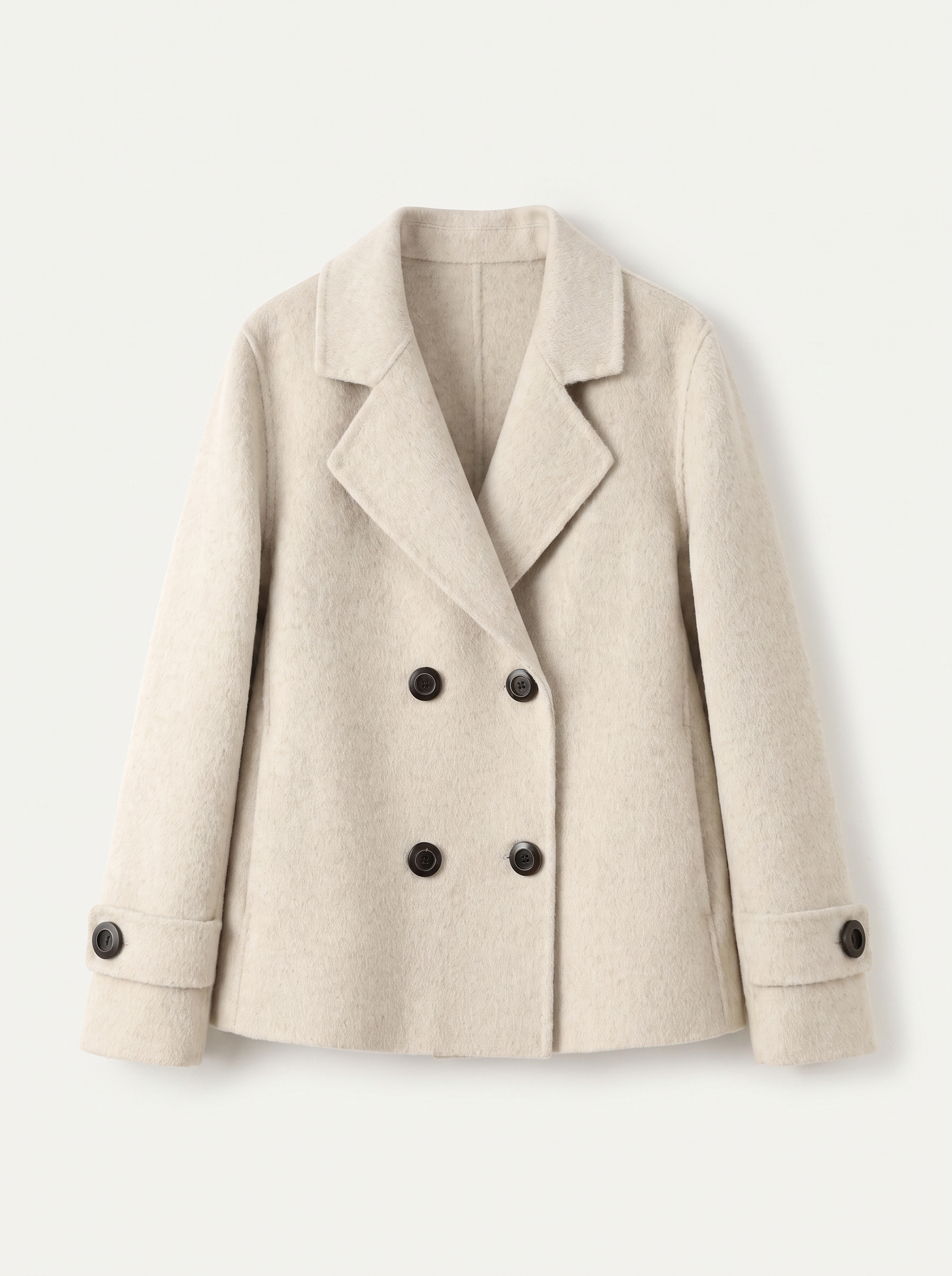 Zweireihige Damenjacke mit lässigem Schnitt - J&B - 5 - Atelier-Zofia